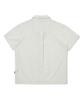PENFIELD Crochet Open Collar Short Sleeve Shirt White_Fs2Wr12U