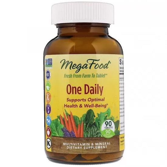 

MegaFood- One Daily, 90 Tablets.