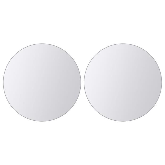Carreaux de miroir - VIDAXL - Rond - 15 cm - 4 mm - 16 pcs