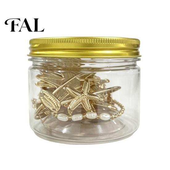Jewelry Collection Kit 10/15/20/25/30/35Pcs Mystery Jar for Women, Mixed Necklaces Earrings Rings Bracelets Set, with Storage Box Gothic Ocean