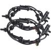 2 Pcs ABS Wheel Speed Sensor Compatible with Jeep Wrangler 3.6L 3.8L 2007 2008 2009 2010 2011 2012 2013 2014 2015 2016 2017, Replacement for