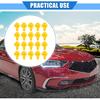 20 Pcs Car Fender Flare Bumper Clip Compatible for Honda CRV 2.4L 2012-2014, Durable Nylon Yellow Retainer Fastener