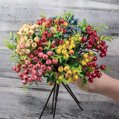 1 Pcs Fake Flowers Plant Artificial Berry Flowers For Weddings & Home Decor Wreaths Home Decor Garden Decoration