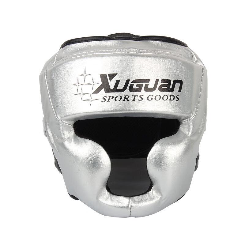 WEZHO Adult Boxing Sanda Headguard with Face Protection