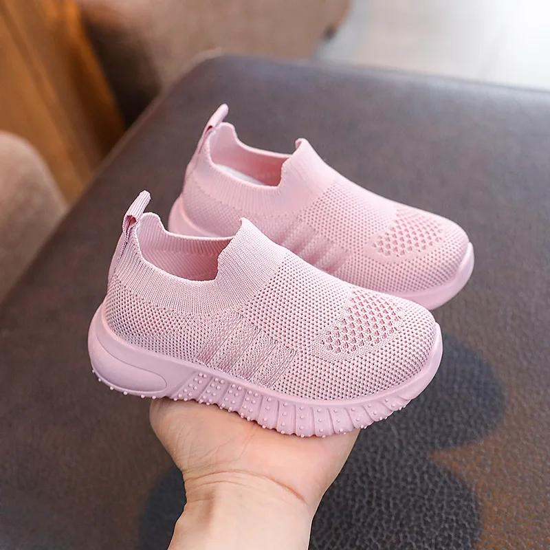 Scarpe alla Moda per Bambini Moda Versatili Comfort Scarpa da Ragazzo Antiscivolo Suola Morbida Traspirante Scarpe da Ragazza Leggere Casual Scarpe da Ginnastica per Bambini
