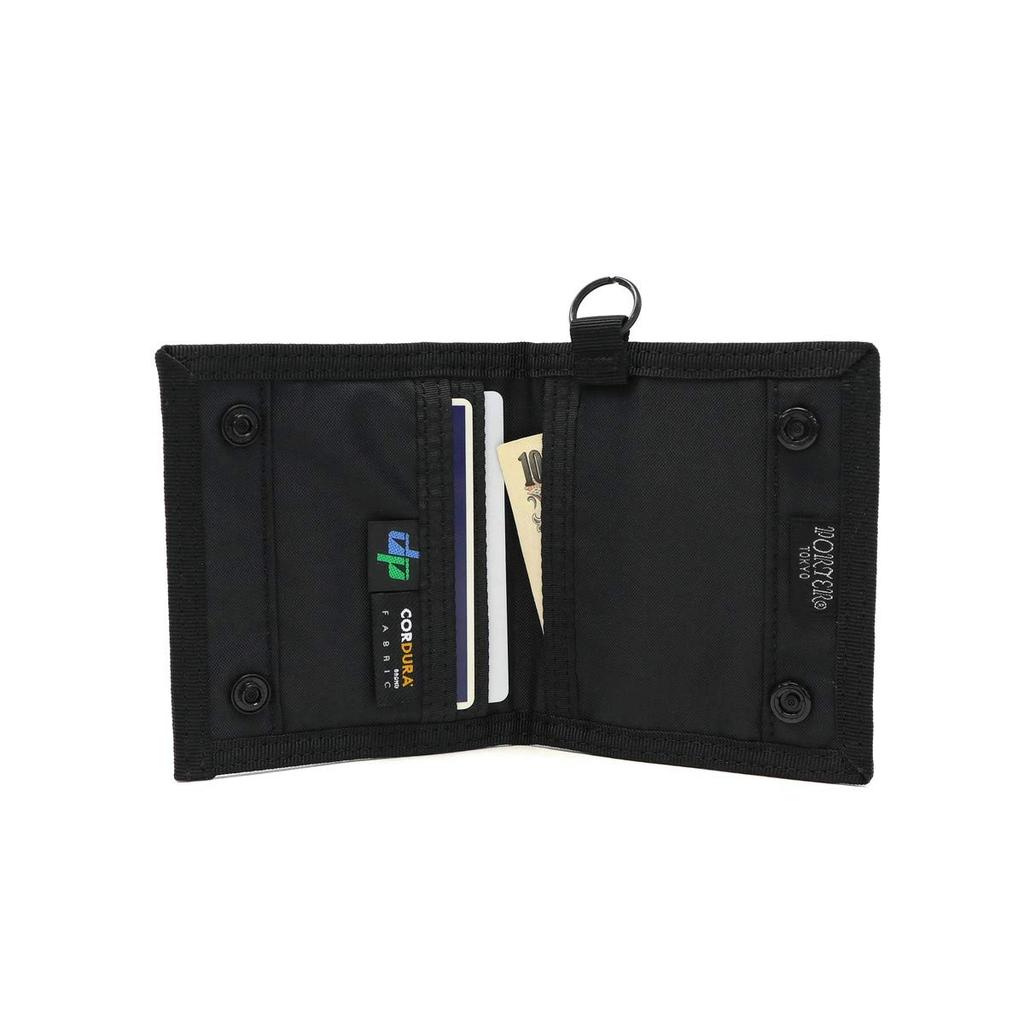 PORTER Mini-Geldbörse Schwarz [HYBRID]