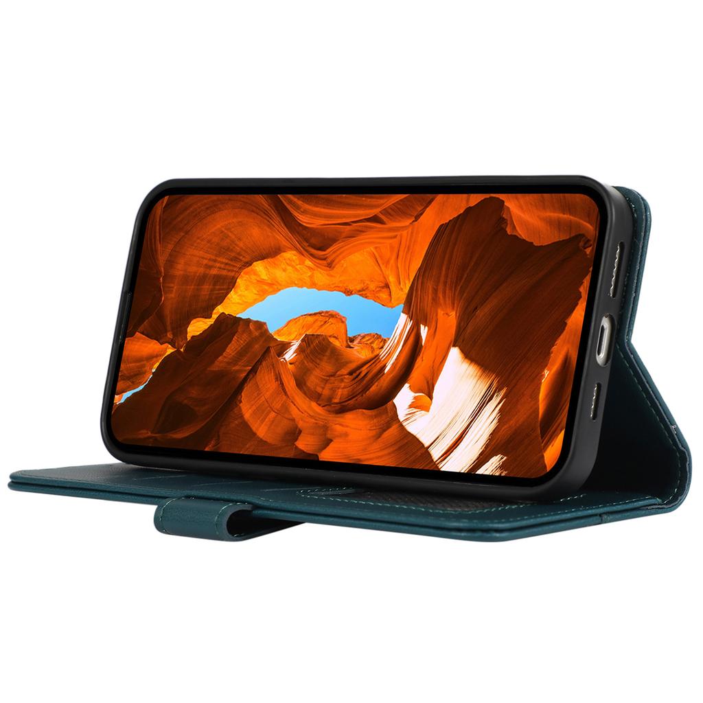 Pro Motorola Moto G56 5G Pouzdro RFID Blokující Vyklápěcí Kožený Kryt na Telefon