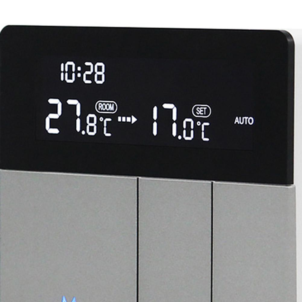 Intelligent Temperature Controller Touch Screen Outlet Programmable Thermostat Switch Home Improvement Accessories