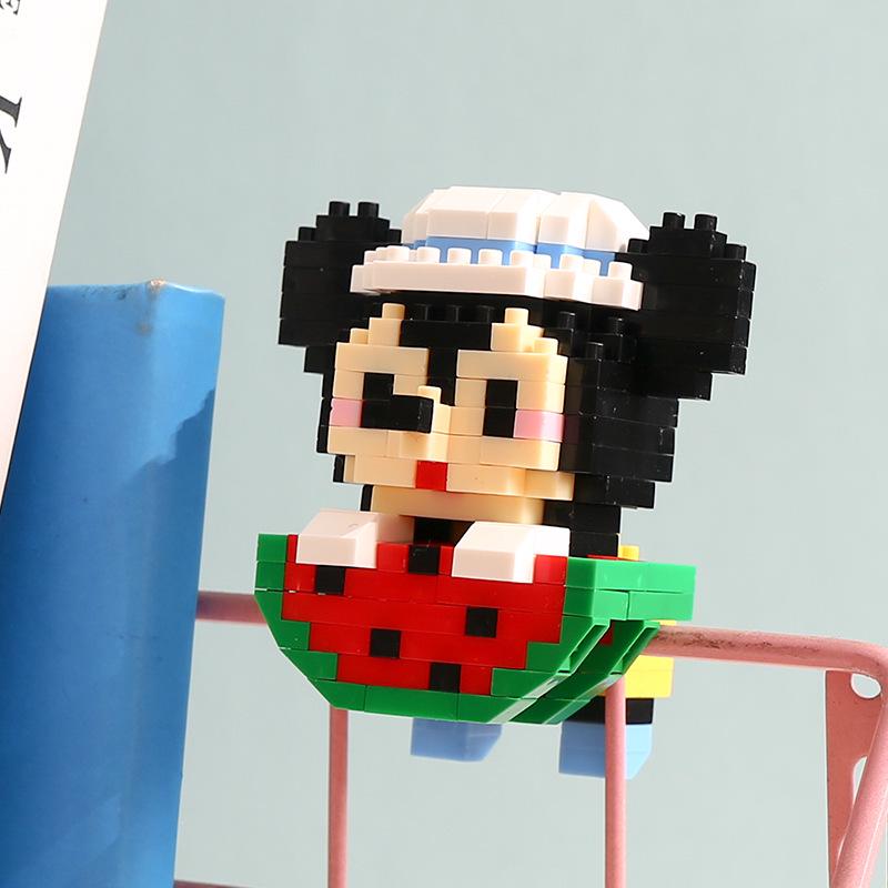 LEGO-Compatible Mini Building Blocks: Cartoon Figurines & Educational Toys