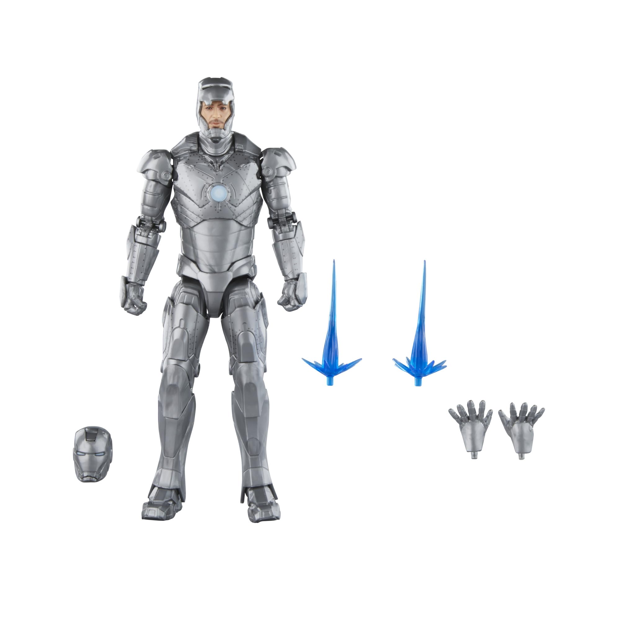

Hasbro Avengers Marvel Legends Series Infinity Saga Iron Man Mark II 6-inch Action Figure, Marvel Legends Action Figure F6515, Authentic