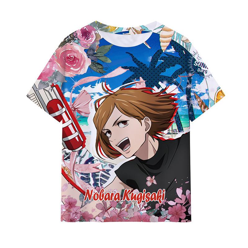 Jujutsu Kaisen Satoru Gojo Japanese Anime 3D Print T-shirt Men T-Shirt Hip Hop Streetwear Summer Harajuku TOP