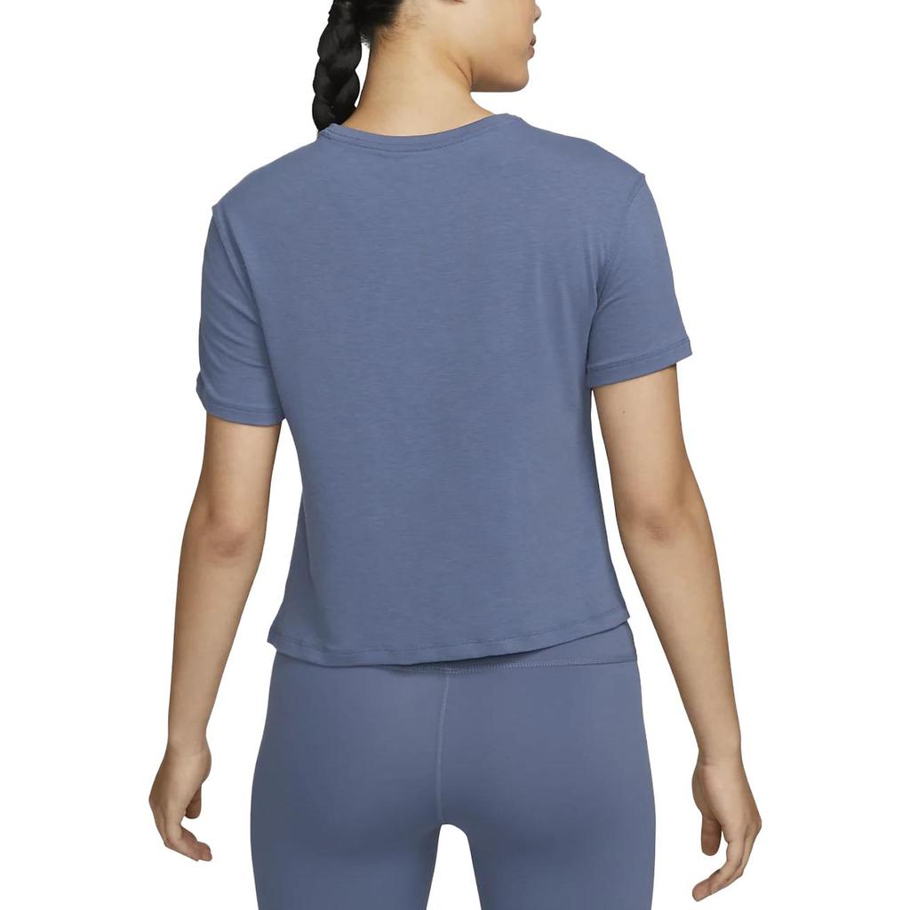 New Nike T Shirts Women's Blue Gray DM7026-491