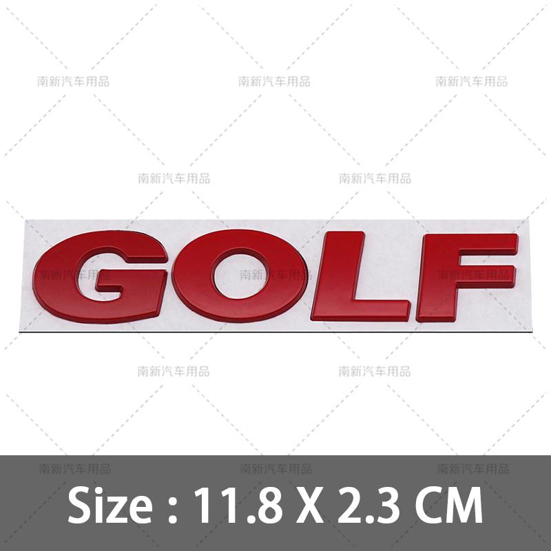 1 шт. 3D Металлическая Эмблема Багажника Гольф Наклейка На Автомобиль Для Значка Гольф MK4 MK5 MK6 MK7 MK8 Golf 5 6 7 8 Декоративная Наклейка
