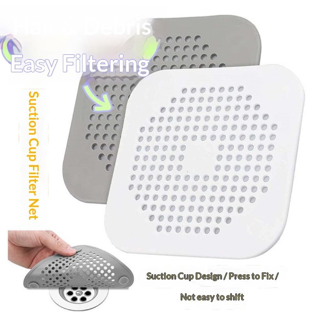 Suction Cup Floor Drain Sticker Kitchen Sink Filter Filter Bathroom Hair Anti-blocking Vegetable Washing Suction Cup Type