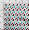 oneOone Cotton Flex Fabric Circle Geometric A  Printed Craft Fabric BTY 40 Inch