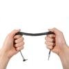 Plug Male To Male Elbow Spring Cable Gold-plated Plug Audio Wire Audio Cable Aux Cable Car Aux Cord