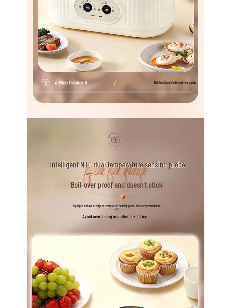 Multifunkční elektrický hrnec a pánev s nepřilnavým povrchem a velkou kapacitou