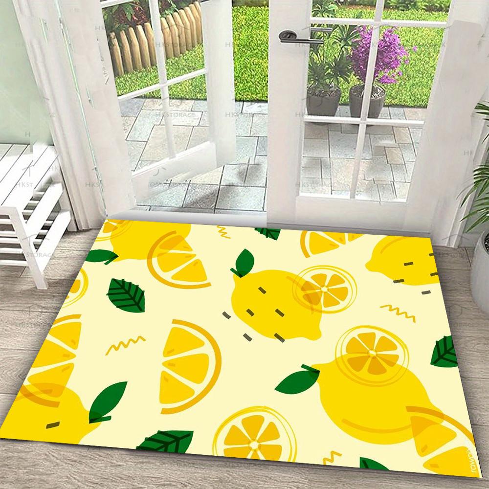 Levendige Gemengd Fruit Print Deurmat Waterabsorberend Entree Tapijt Keuken Woondecoratie Vloermat Keukenmatten voor Vloer 30x50cm