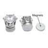 Unisex Magnetische Niet-Piercing Oorklemmen met Zirkonia Studs
