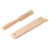Oi BBQ Natural Spreading Wooden Handle Baking Marinade Tool Pastry Brush Sauce Baster Basting Brush