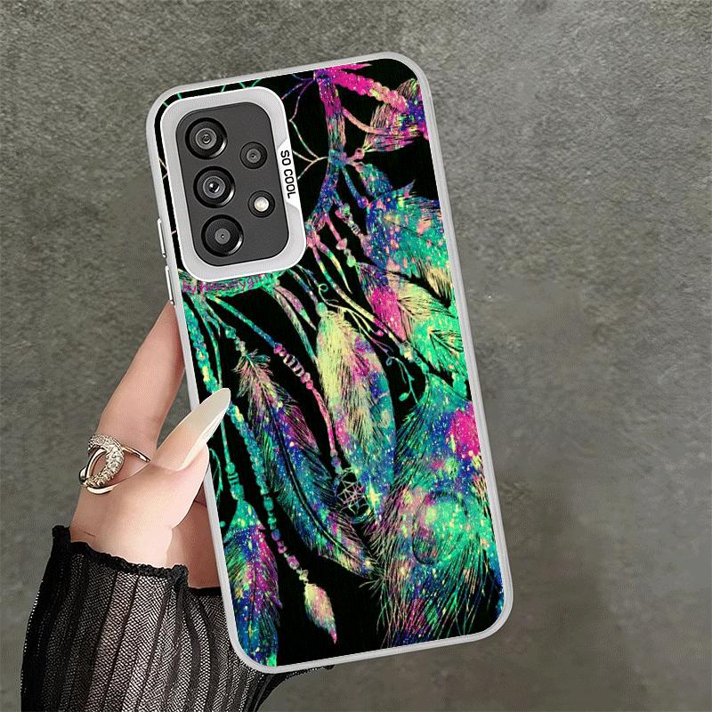 Mandala Dreamcatcher Shockproof Phone Case for Samsung A17 A16 A15 A14 A37 A57 A36 A56 A26 A35 A55 A25 A34 A54 A24 A13 A23 A33 A