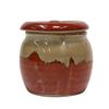 Set of 5 Mini Red and White Condiment Containers diameter x 110cc capacity up to the Made in [7cm 6.5cm height, cut, Japan]
