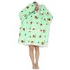 Warm Hooded Sherpa Blanket With Sleeves Ultra Soft Fleece Sweatshirt Throw Thick Winter Flannel Hoodie Blankets Home Textile