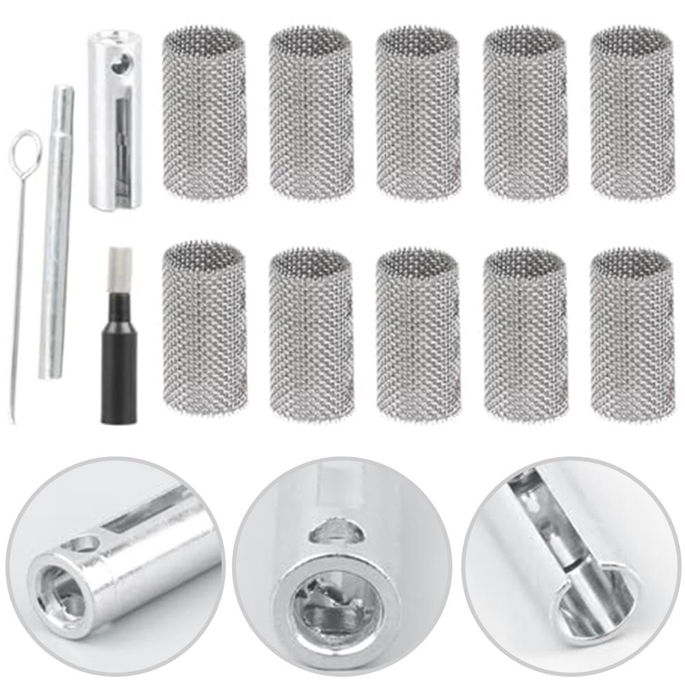 Complete Repair Kit 10 Glow Burner Strainers and Wrenches for Diesel Heaters