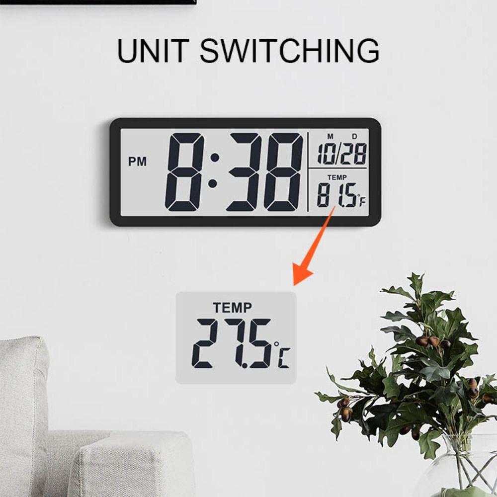 Multi-functional Digital LED Clocks Temperature Display Table Clock New Electronic Wall Clock