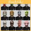 Mască de Față Demon Roșu Înfricoșătoare Pentru Petreceri de Halloween Cu Design Înfiorător și Material Latex
