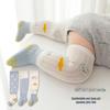 Spring & Summer Breathable Long Cartoon Cotton Socks for Infants & Toddlers