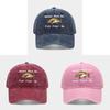 Women Want Me Fish Fear Me Embroidered Cotton Baseball Cap For Sun Protection