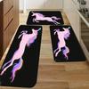 1PC Unicorn Pattern Kitchen Rug Non-Slip Door Mat Pop design Bathroom Rug Bath Mat Carpet for Home Sink Laundry Decoreeree