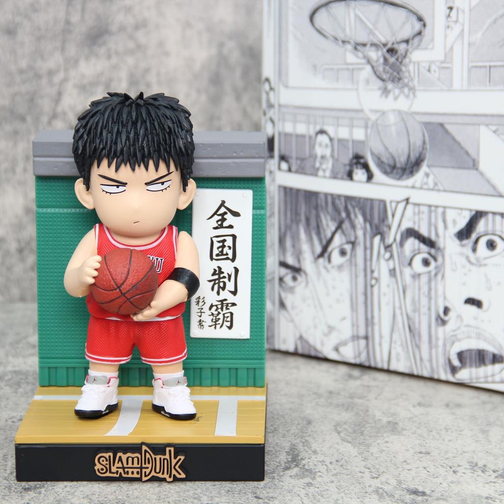 Gymnasium SLAM DUNK figure Q version Xiangbei five tigers cherry wood flower path Liuchuan maple animation blind box ornament gift