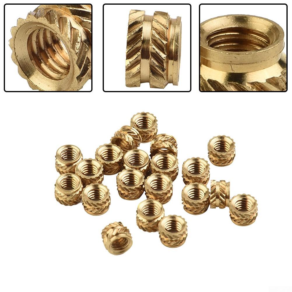 Copper Nut Tuba Knurled Accessories Copper Nut M4*4*6 M4*6*6