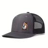 1PC Anime Cartoon Printed Truck Hat - Breathable Mesh Back Baseball Hat, Adjustable, Outdoor Street Style Daily Casual Hat