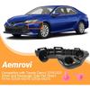 Front Bumper Bracket Compatible with Toyota Camry 2018-- Driver and Passenger Side Pair, Direct Fit for 52535-06210 52536-06210, OEM Quality ABS