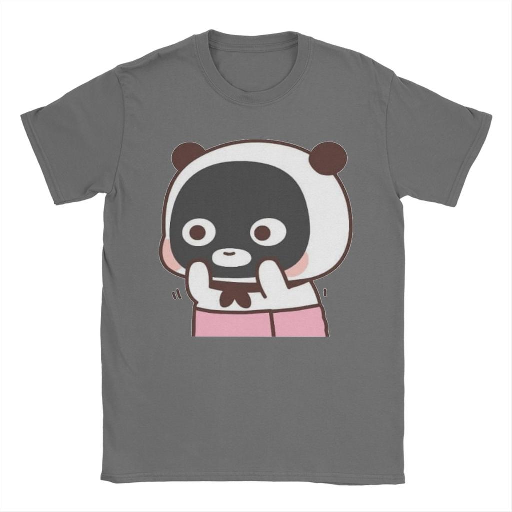 Bubu Is Doing Skin Care Dudu TShirt for Men  Leisure Cotton Tees Round Neck Short Sleeve T Shirts Graphic Printed Tops