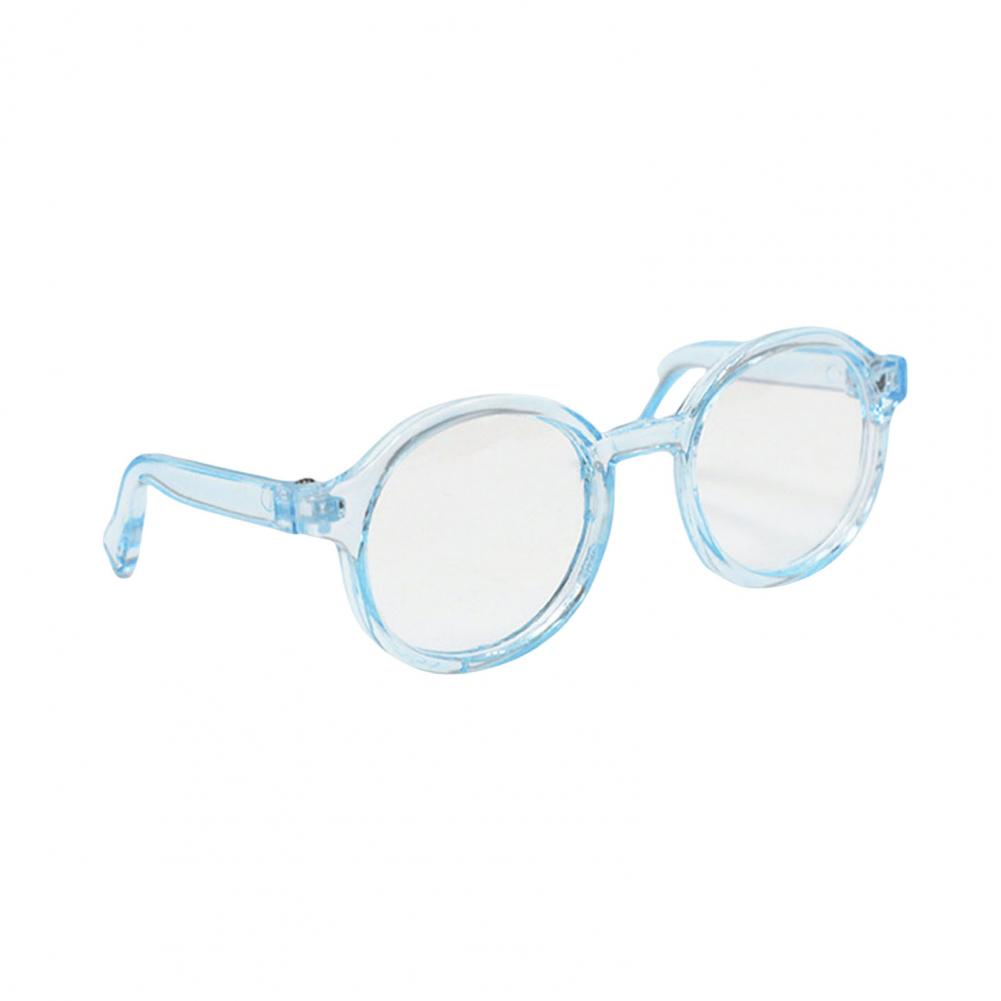 Doll Glasses Accessories Stylish Doll Accessories Pet Doll Sunglasses Set for Photo Shoots Costumes Mini Round Frame
