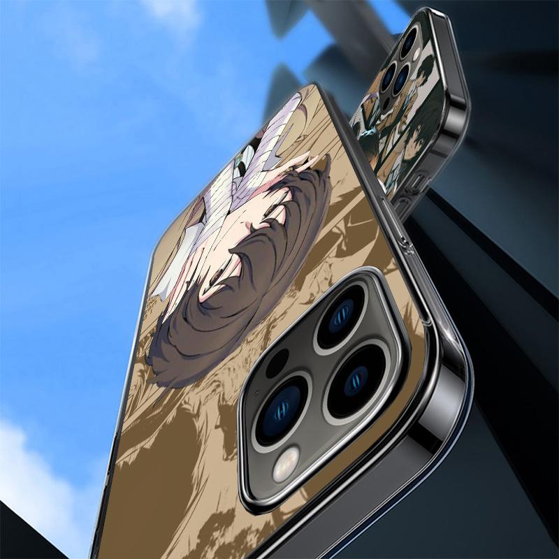 Bungo Stray Dogs Poster Anime Phone Case For iPhone 17 Air 16 Pro Max 16E 15 + 14 Plus 11 12 13 Mini 7 8 SE Gift Print Cover Fun
