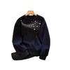 Men's Baby's Breath Autumn Crew Neck Sweatshirt - Casual, Versatile, Stylish Hua Cotton Top