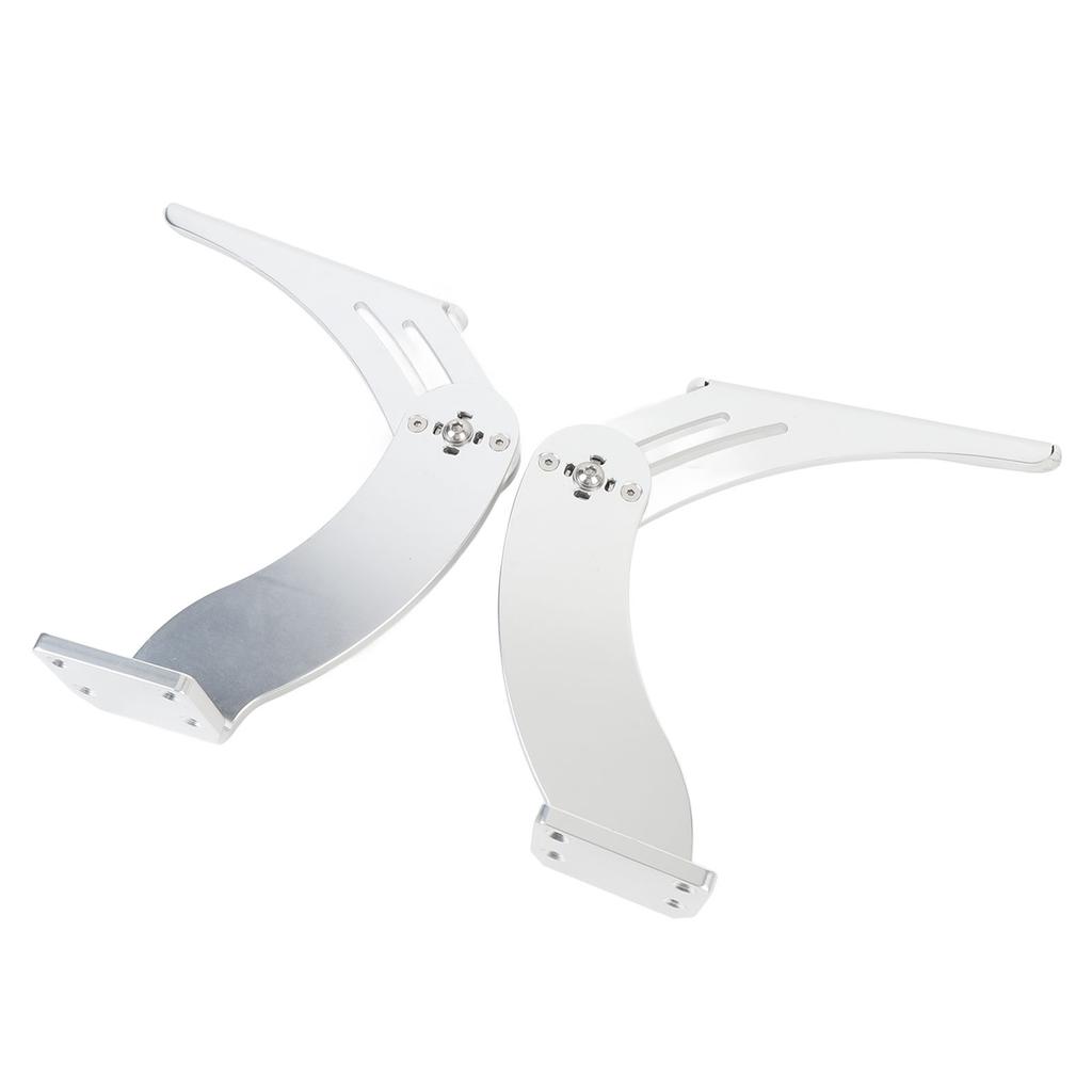 Paar Marine Armlehnen-Schwenkarm Aluminiumlegierung Verstellbarer Winkel Solide Stütze Boot Klappbare Armlehnen-Schwenkarme für Yacht Schiff