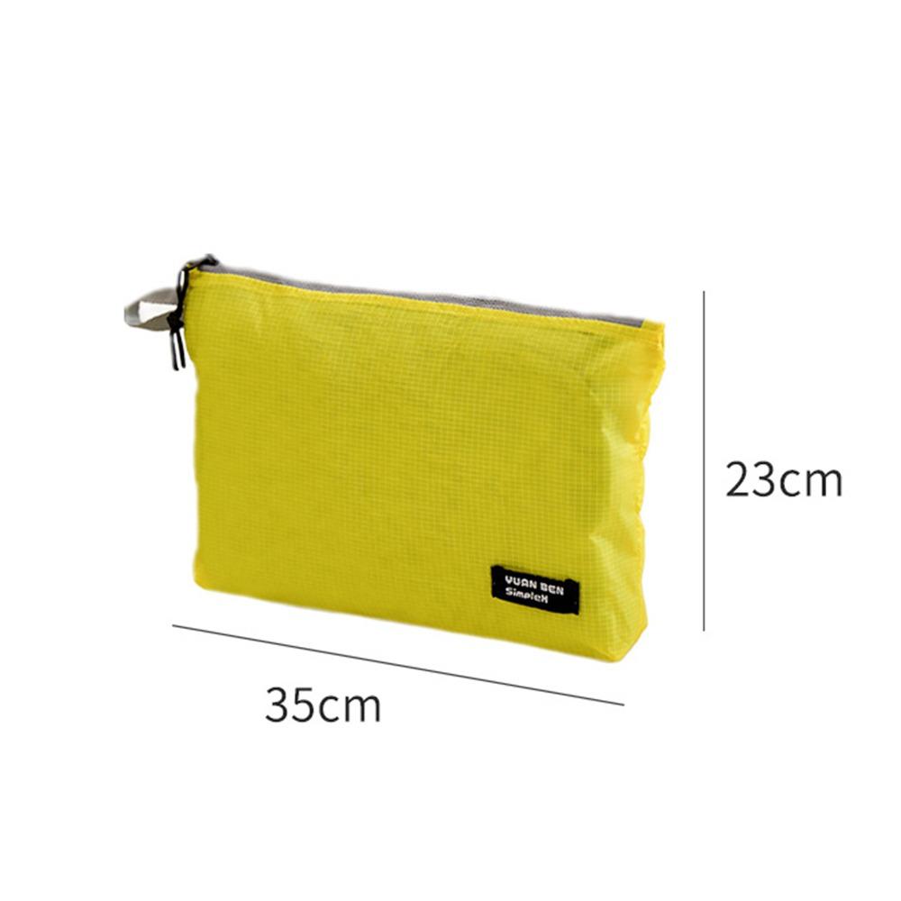 Silikonbeschichtete Gepäckaufbewahrungstasche Ultraleichte Multifunktionale Reise-Organizer-Tasche Reißverschlusstasche Nylon Gepäck Unterverpackungstasche