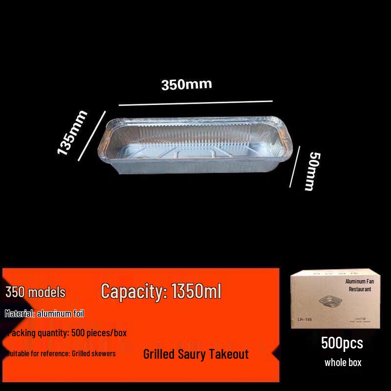 ZLIII Disposable Aluminum Foil Food Containers