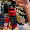 800ml 600ml  Large Capacity Thermos Water Bottle for Tea Portable Thermal Mug Stainless Steel Cup Sport Cycling Vacuum Flask Insulated