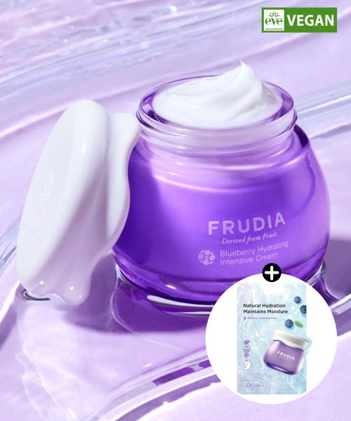 [Inner Skin Moisturizing] Blueberry Hydrating Intensive Cream 55ml (+ Free Hydrating Mask Pack)