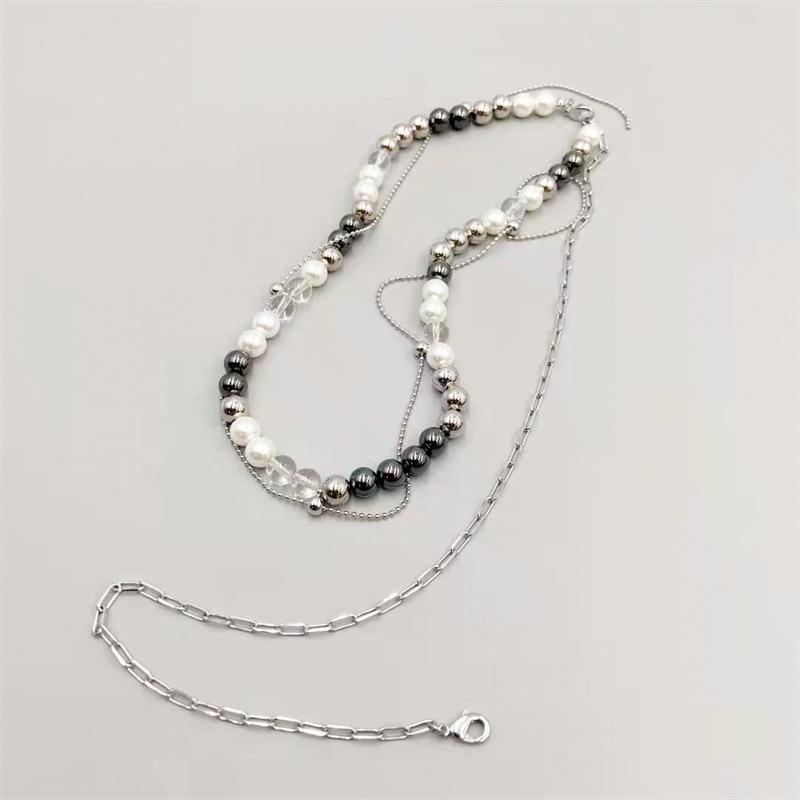 Long bead chain - european and american style, unique, fashionable, exquisite, and trendy - collarbone chain, waist chain