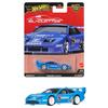 Hot Wheels Car Culture Silhouette Nissan 300ZX Mini Car Toy Blue JBK61 Ages 3 and Up