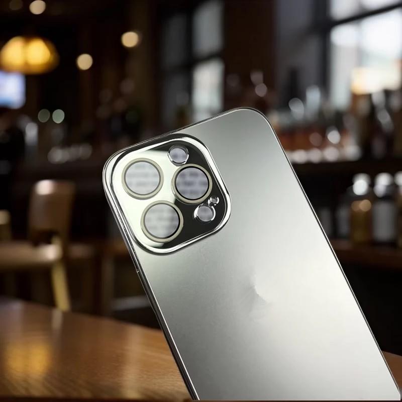 IPhone 16 Pro Max Case With Electroplated Finish Matte AG Texture Full Coverage Shockproof Protection Integrated Camera Lens