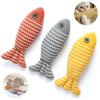 Cross-border Pet Cat Mint Toy For Cats Interactive Catnip Plush Fish Toy